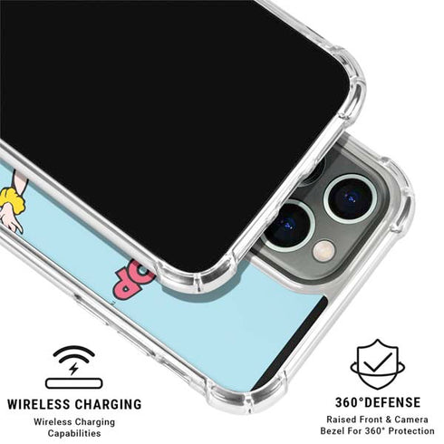 Betty Boop Surfing iPhone 16 Pro Clear Case